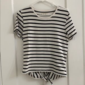Madewell tie-back tee
